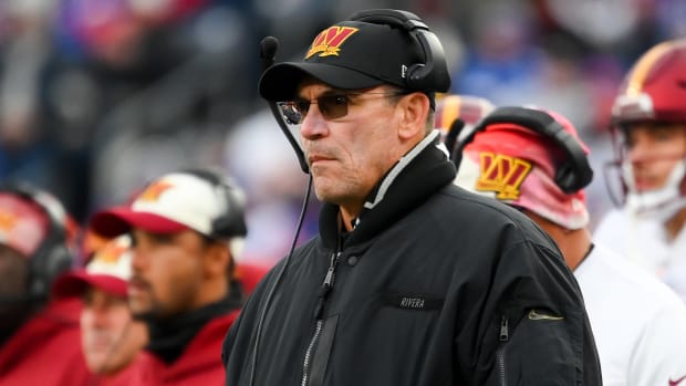 Washington Commanders head coach, Ron Rivera.
